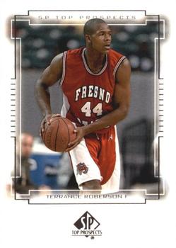 2000 SP Top Prospects #12 Terrance Roberson Front