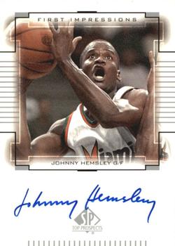 2000 SP Top Prospects - First Impressions #HE Johnny Hemsley Front