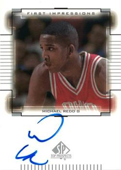 2000 SP Top Prospects - First Impressions #MR Michael Redd Front