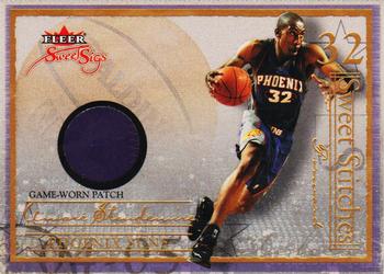 2004-05 Fleer Sweet Sigs - Sweet Stitches Patches #SST-AS Amare Stoudemire Front