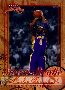 2004-05 Fleer Sweet Sigs - Sweet Stroke #10 SS Kobe Bryant Front
