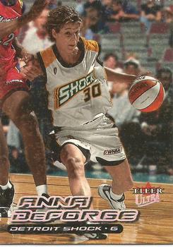 2000 Ultra WNBA #4 Anna DeForge Front