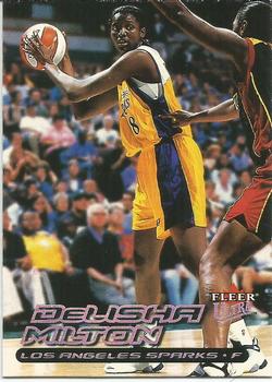 2000 Ultra WNBA #10 DeLisha Milton Front