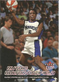 2000 Ultra WNBA #19 Ruthie Bolton Front