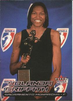 2000 Ultra WNBA #25 Yolanda Griffith Front