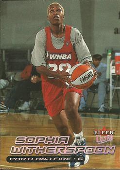 2000 Ultra WNBA #27 Sophia Witherspoon Front