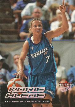 2000 Ultra WNBA #29 Korie Hlede Front