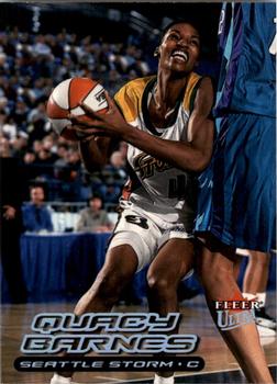 2000 Ultra WNBA #38 Quacy Barnes Front