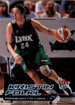 2000 Ultra WNBA #51 Kristin Folkl Front