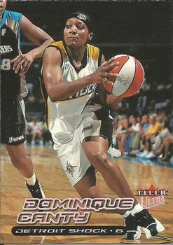 2000 Ultra WNBA #54 Dominique Canty Front