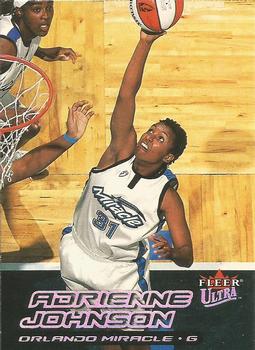 2000 Ultra WNBA #64 Adrienne Johnson Front
