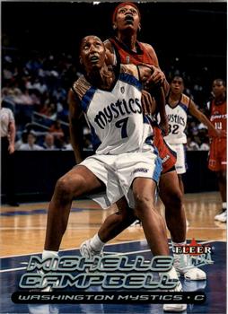 2000 Ultra WNBA #72 Michelle Campbell Front