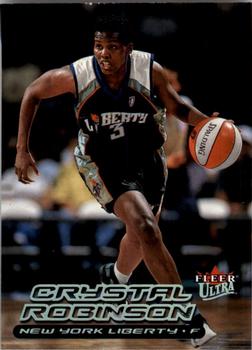2000 Ultra WNBA #74 Crystal Robinson Front