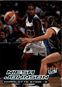 2000 Ultra WNBA #93 Niesa Johnson Front