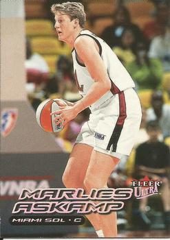 2000 Ultra WNBA #106 Marlies Askamp Front
