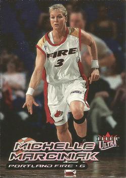 2000 Ultra WNBA #107 Michelle Marciniak Front