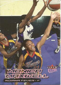 2000 Ultra WNBA #112 Monica Maxwell Front
