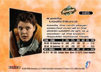 2000 Ultra WNBA #131 Kamila Vodichkova Back