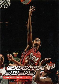 2000 Ultra WNBA #147 Shantia Owens Front
