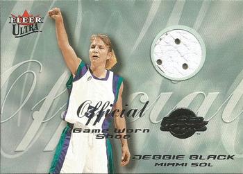2000 Ultra WNBA - Feel The Game #NNO Debbie Black Front