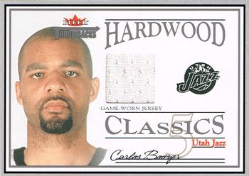 2004-05 Fleer Throwbacks - Hardwood Classics Jerseys #HC-CB2 Carlos Boozer Front