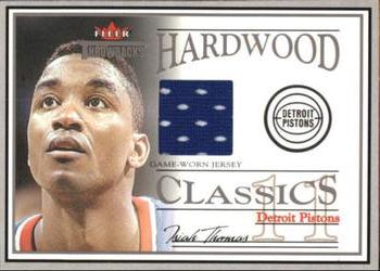 2004-05 Fleer Throwbacks - Hardwood Classics Jerseys #HC-IT Isiah Thomas Front