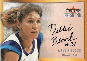 2000 Ultra WNBA - Fresh Ink #NNO Debbie Black Front