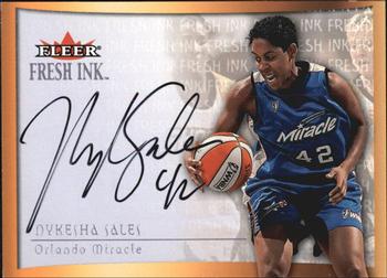 2000 Ultra WNBA - Fresh Ink #NNO Nykesha Sales Front