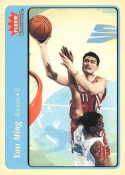 2004-05 Fleer Tradition - Blue #112 Yao Ming Front