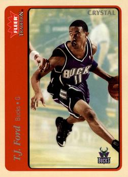 2004-05 Fleer Tradition - Crystal #27 T.J. Ford Front