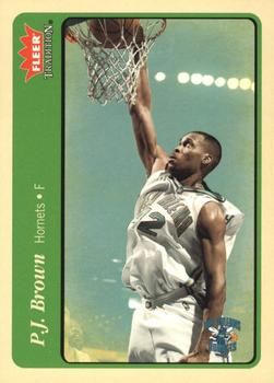 2004-05 Fleer Tradition - Green #7 P.J. Brown Front