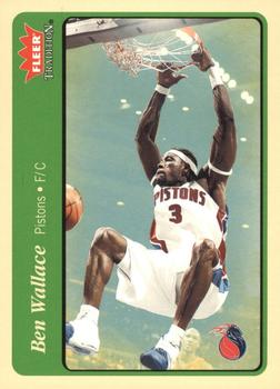 2004-05 Fleer Tradition - Green #53 Ben Wallace Front