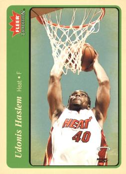 2004-05 Fleer Tradition - Green #95 Udonis Haslem Front