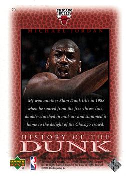 1999-00 Upper Deck Legends #70 Michael Jordan Back