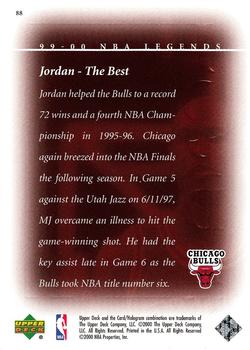 1999-00 Upper Deck Legends #88 Michael Jordan Back