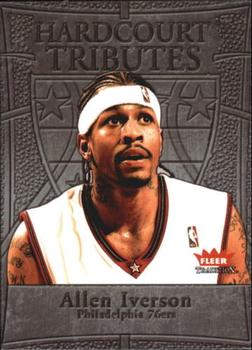2004-05 Fleer Tradition - Hardcourt Tributes #1 HT Allen Iverson Front