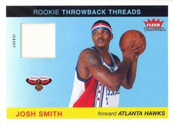 2004-05 Fleer Tradition - Rookie Throwback Threads Jersey #TT-JS Josh Smith Front