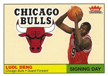 2004-05 Fleer Tradition - Signing Day #7 SD Luol Deng Front