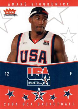 2004-05 Fleer Tradition - USA Basketball #7 UB Amare Stoudemire Front