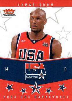 2004-05 Fleer Tradition - USA Basketball #11 UB Lamar Odom Front