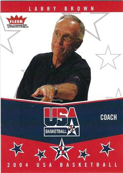 2004-05 Fleer Tradition - USA Basketball #13 UB Larry Brown Front
