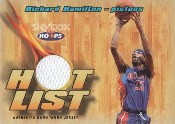 2004-05 Hoops - Hot List Jerseys #HL/RH Richard Hamilton Front