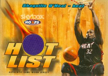2004-05 Hoops - Hot List Jerseys #HL/SO Shaquille O'Neal Front