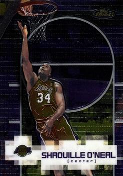2000-01 Finest #1 Shaquille O'Neal Front
