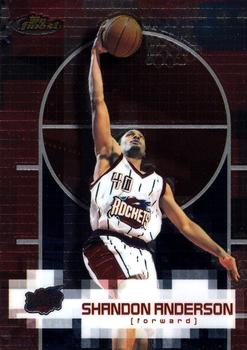 2000-01 Finest #25 Shandon Anderson Front