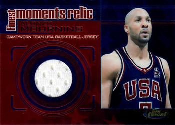 2000-01 Finest - Moments Relics #FMR7 Alonzo Mourning Front