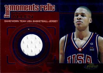 2000-01 Finest - Moments Relics #FMR9 Ray Allen Front