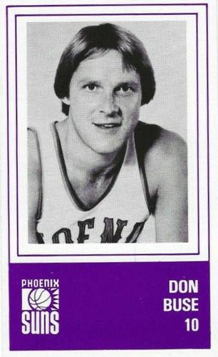 1977-78 Phoenix Suns Team Issue Postcards #NNO Don Buse Front