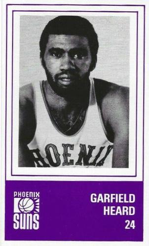 1977-78 Phoenix Suns Team Issue Postcards #NNO Garfield Heard Front