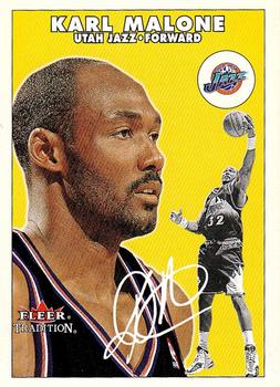 2000-01 Fleer Tradition #37 Karl Malone Front